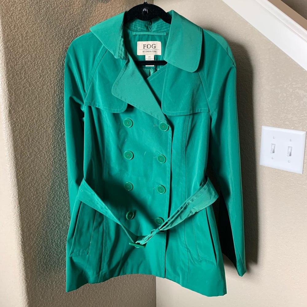 Green Rain Jacket